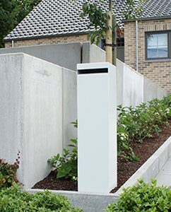 Aluminium postkasser