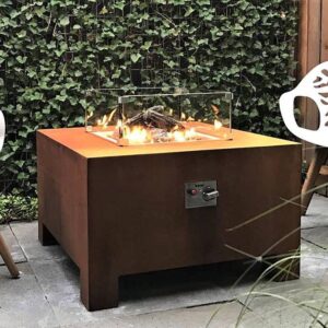 Cortenstål bålsteder