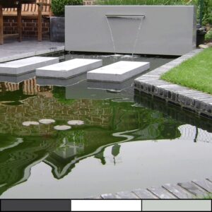 Fritstående vægmodul i aluminium